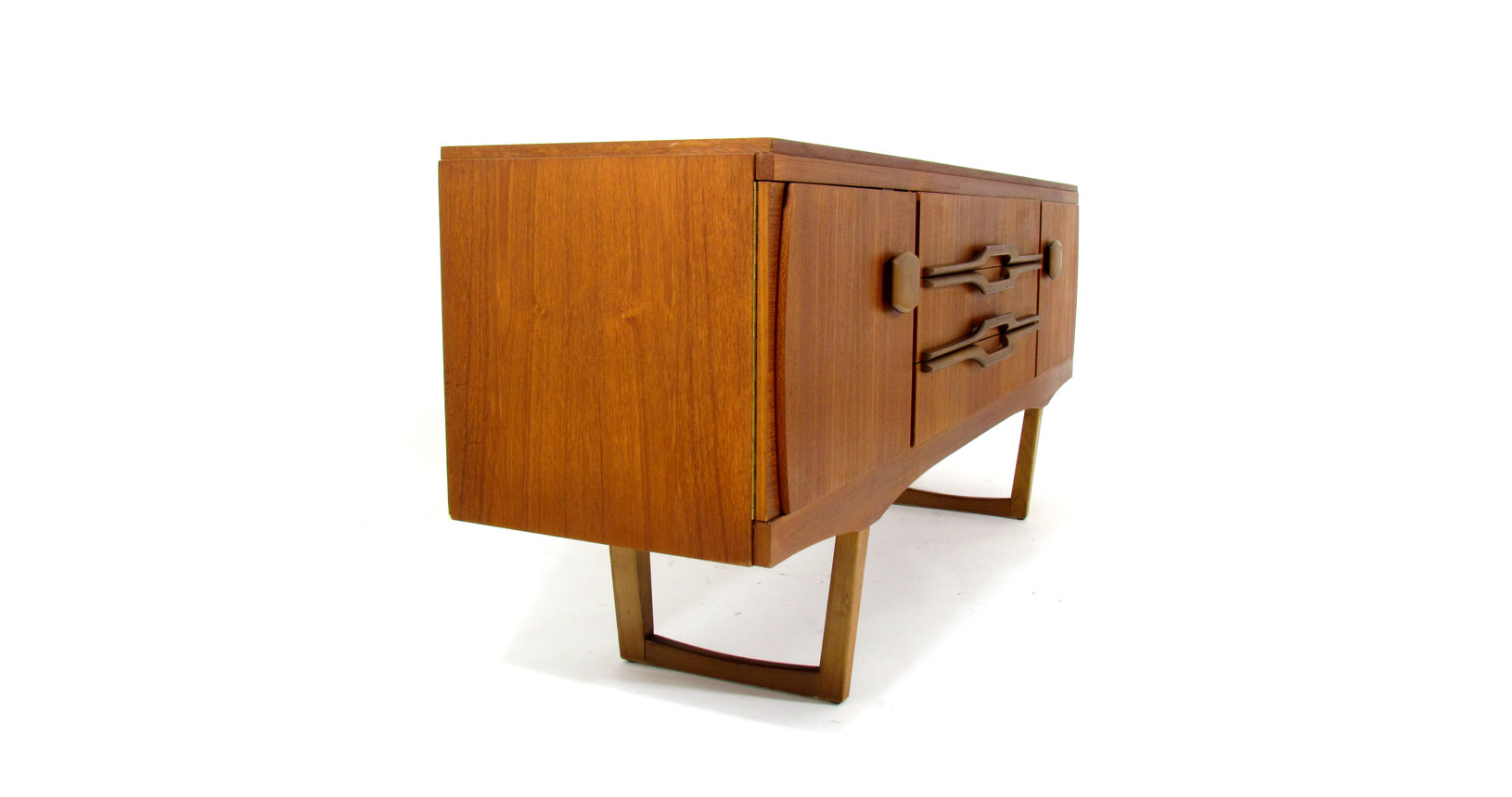 sideboard stonehill furniture '60 danish scandinavian vintage teak danese scandinava credenza